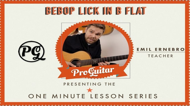 Amazing Bebop Lick in Bb