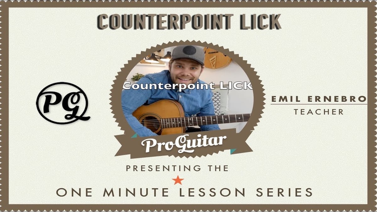 Counterpoint LICK in E