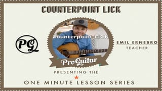 Counterpoint LICK in E
