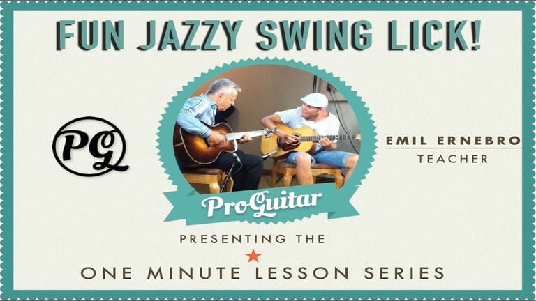 Fun Jazzy Swing Lick