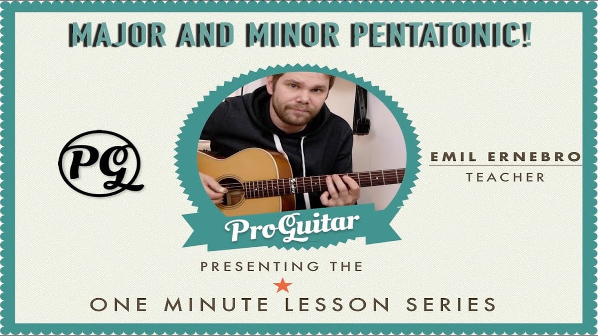 Major and Minor Pentatonic