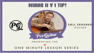 Minor II V I Tip!