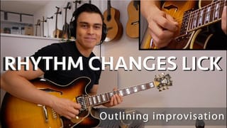 Rhythm Changes Lick in Bb