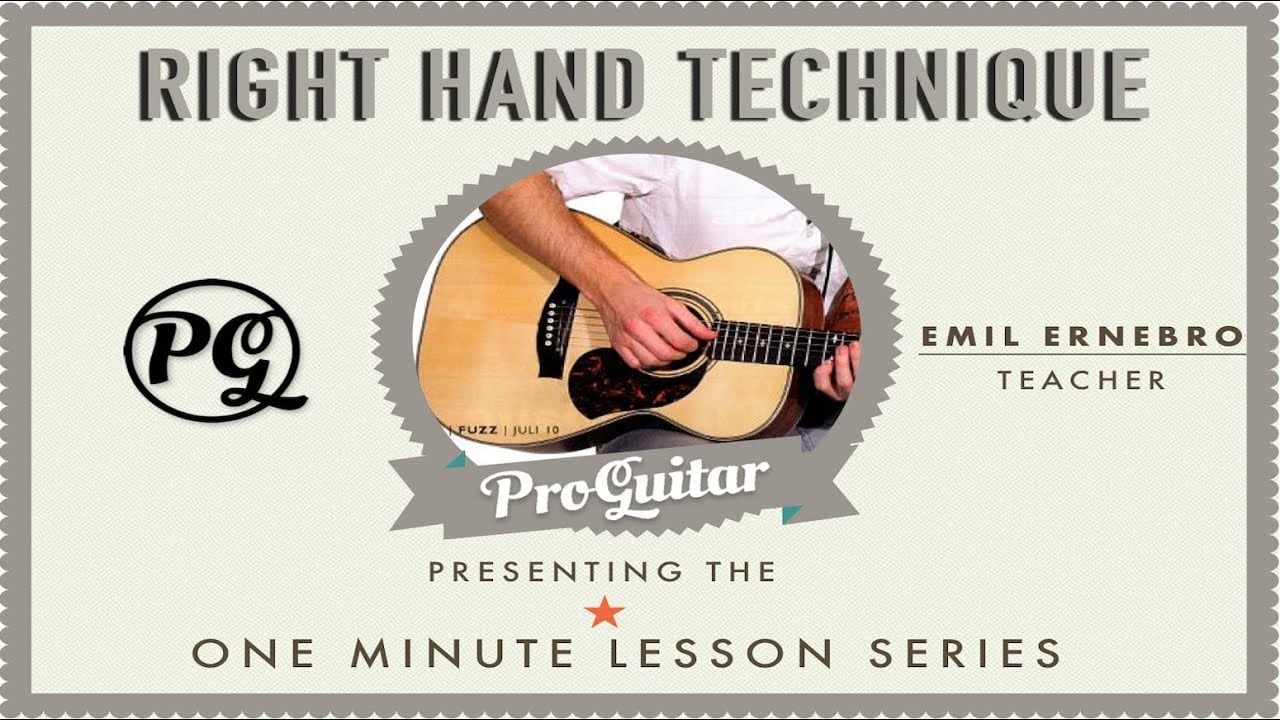 Right Hand Technique