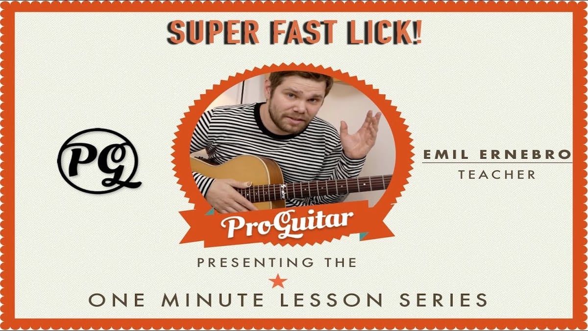 Super Fast Lick in E minor